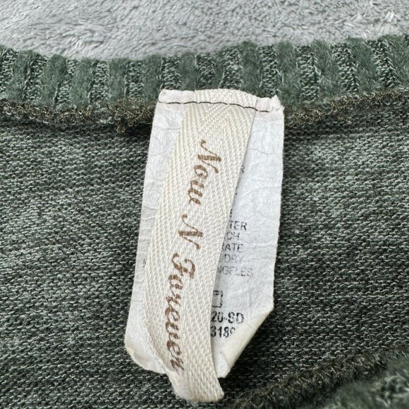 Now N Forever Pullover Blouse Size 1X Olive Green Super Soft - Picture 7 of 10